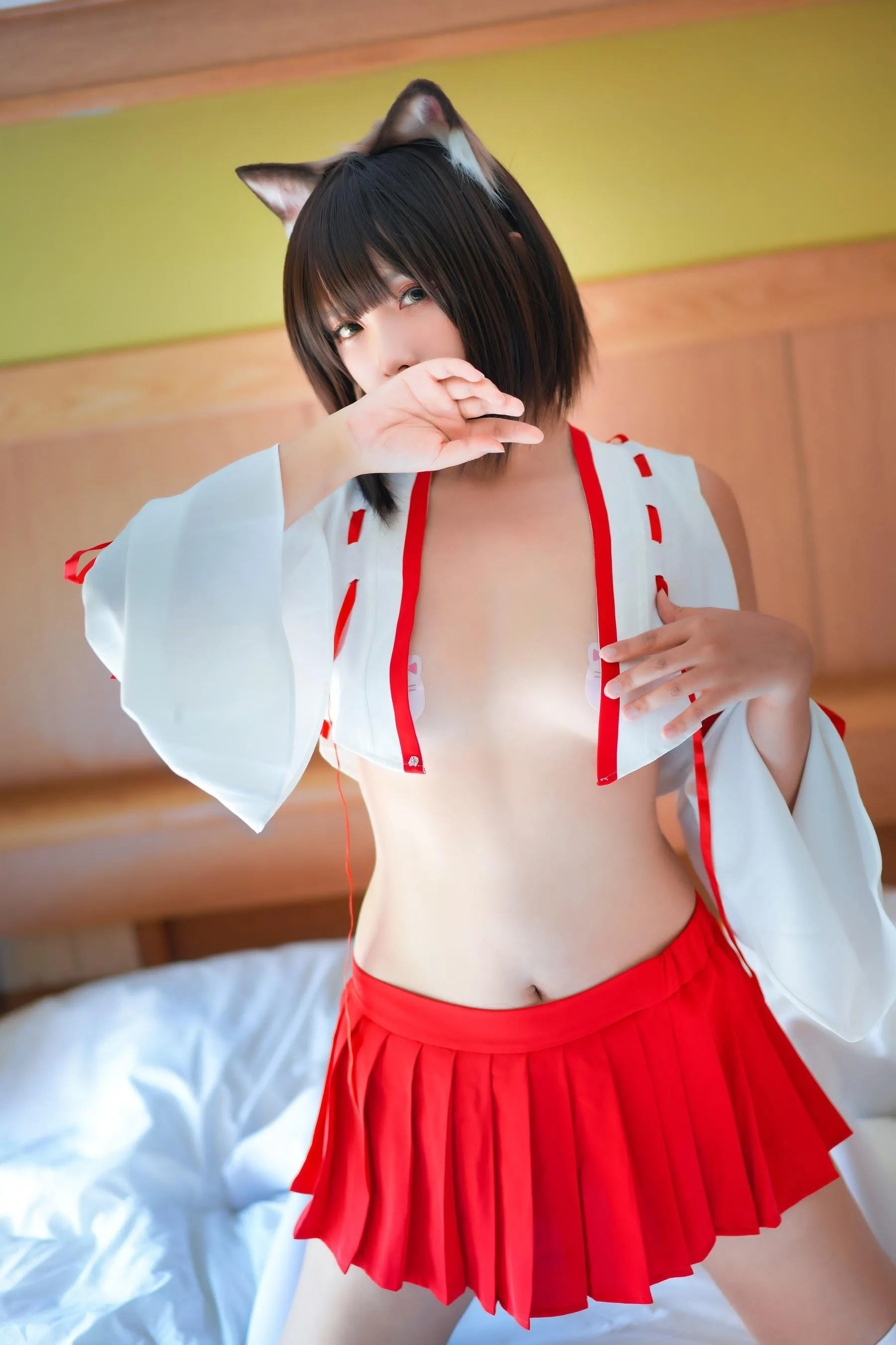 Neko-薇薇 – NO.03 巫女 [30P]插图8